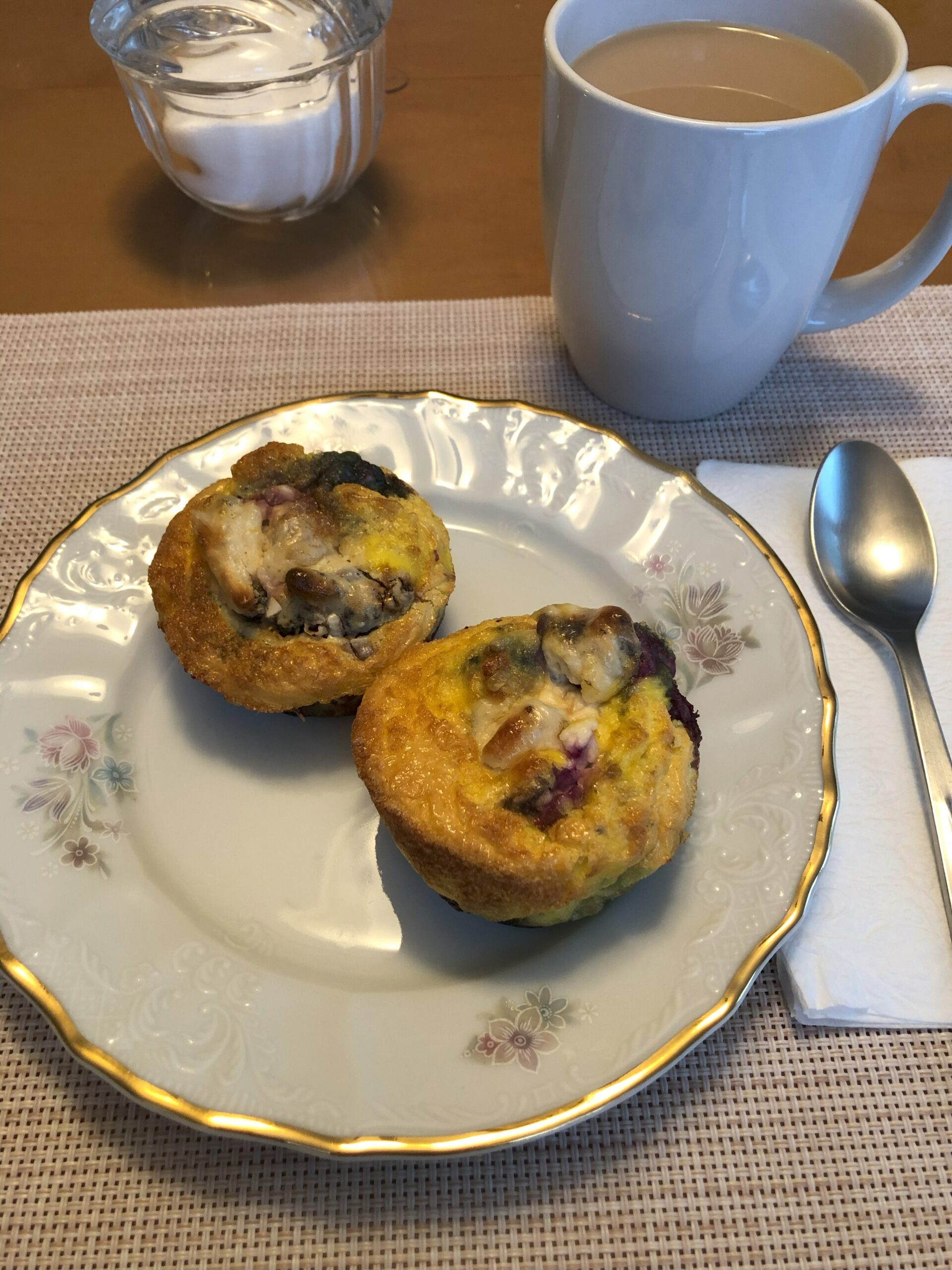 Berry and Cream Cheese Filled Egg Bites