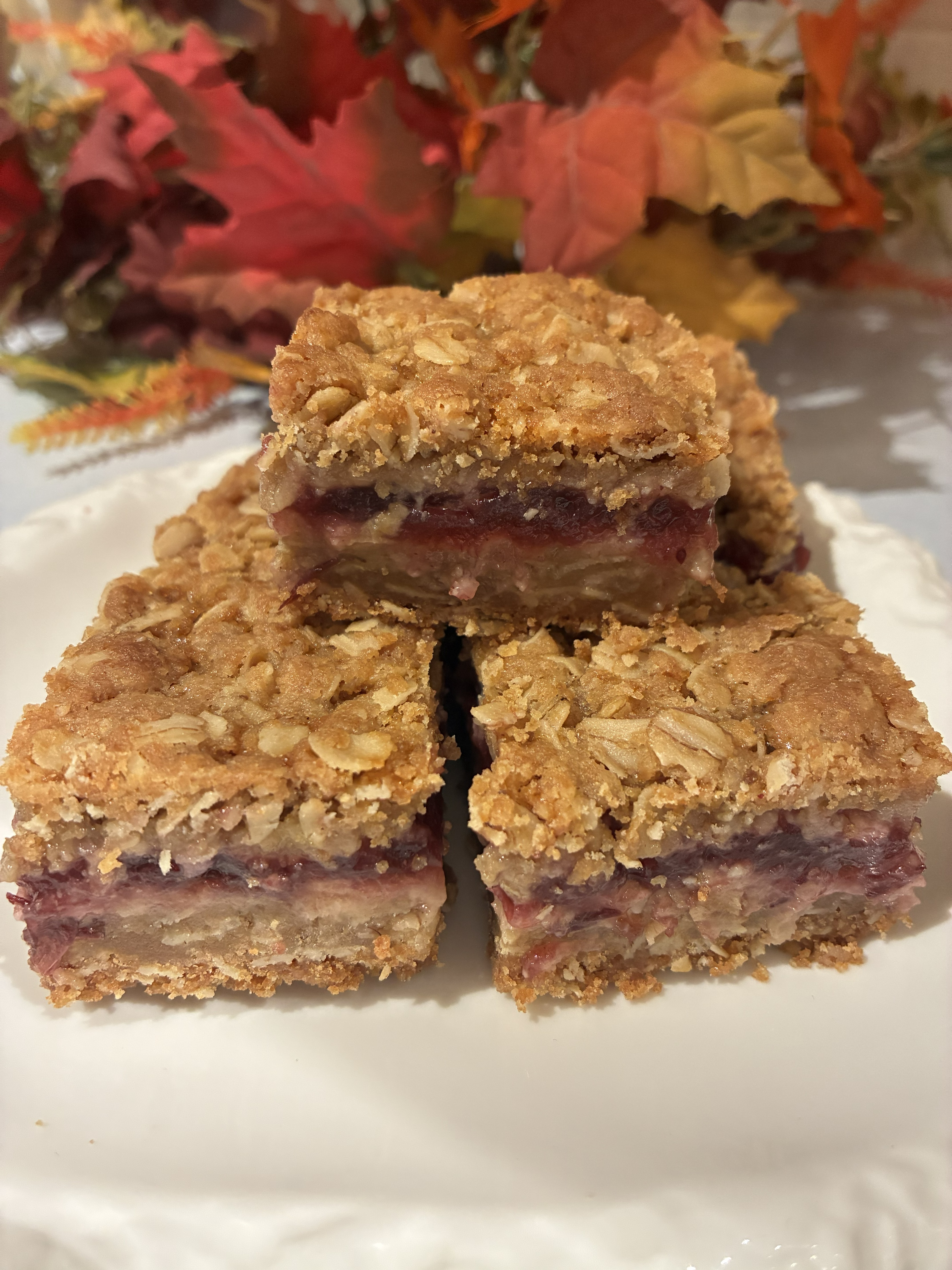 Cranberry Oat Bars