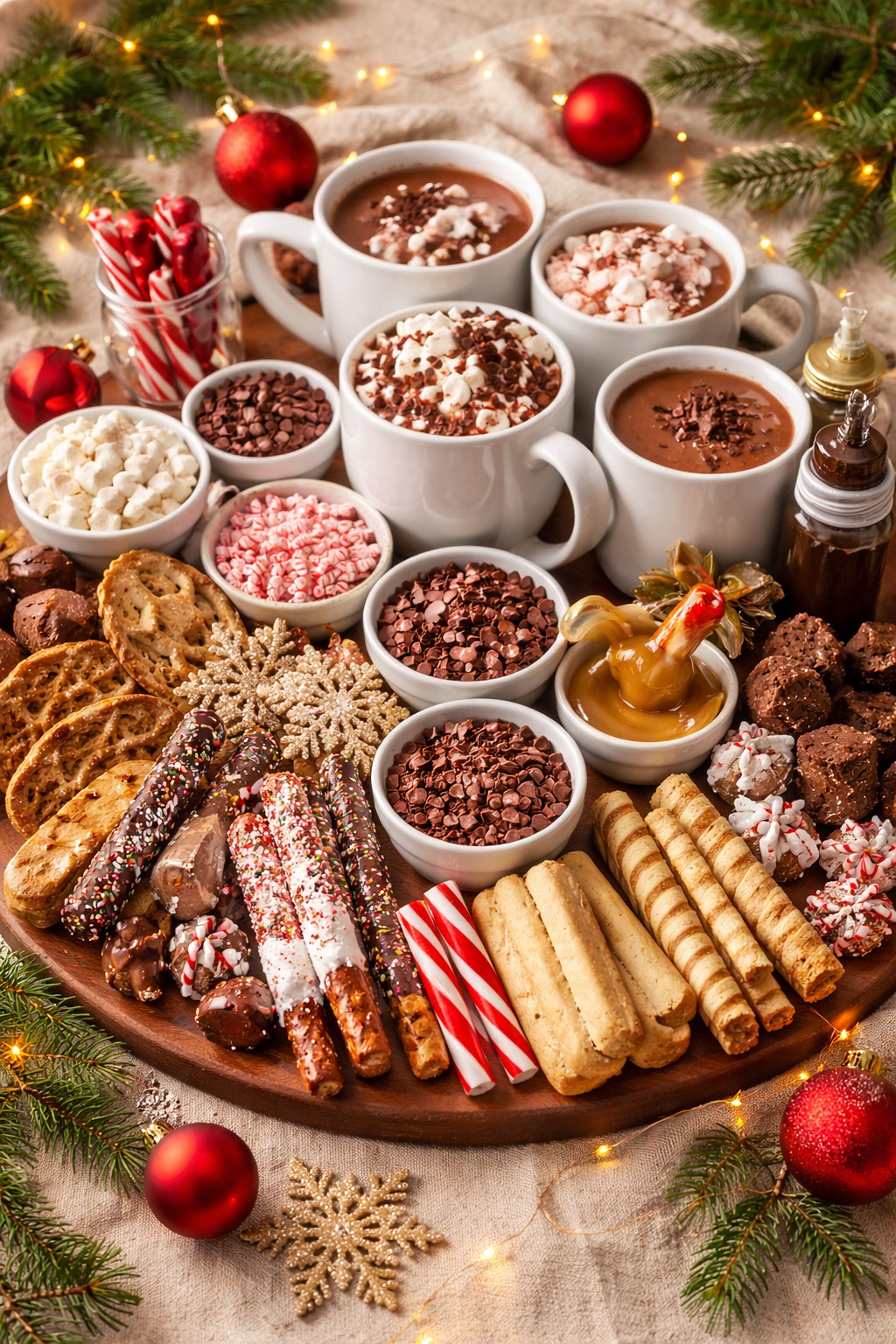 Hot Chocolate Charcuterie Board