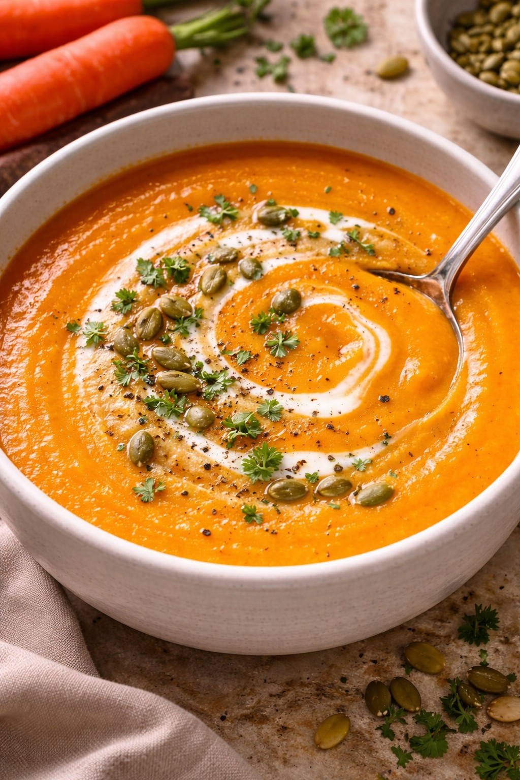 Carrot & Ginger Soup