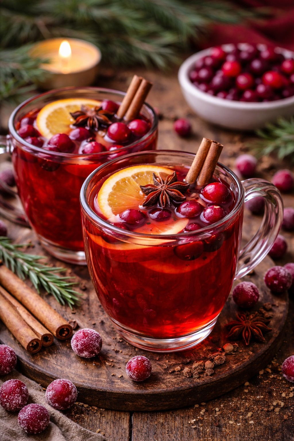Cranberry Mulled Cider