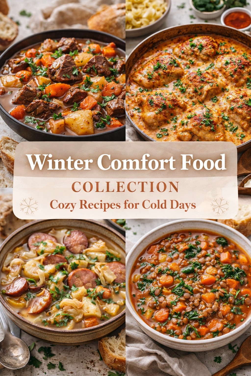 Winter Comfort Food Recipe Collection