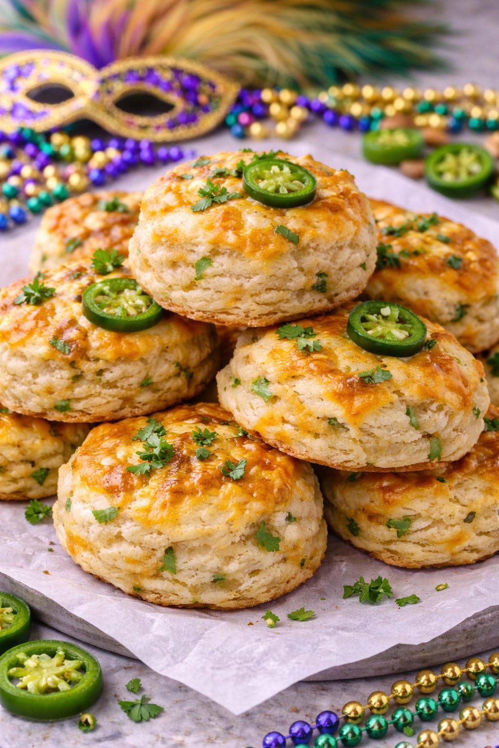 Cheddar Jalapeño Biscuits