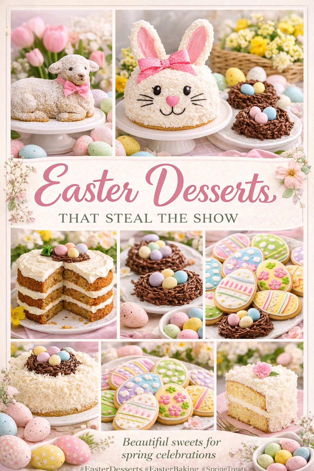Easter desserts that steal the show